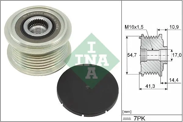 Předstihová spojka Schaeffler INA 535 0351 10