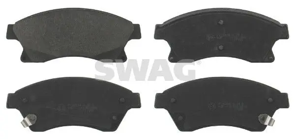 Sada brzdových destiček, kotoučová brzda SWAG 40 91 6789