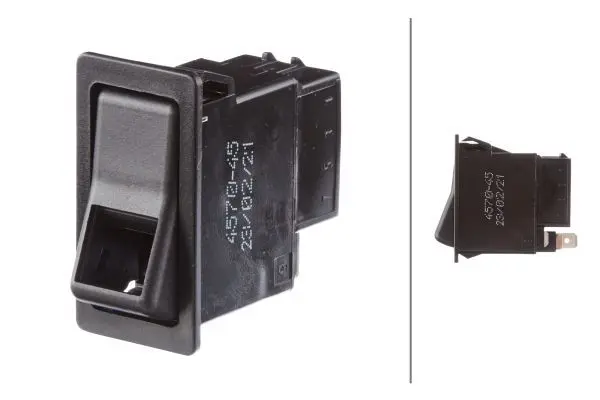 HELLA Vypínač výstražných blikačů 6HH004570451