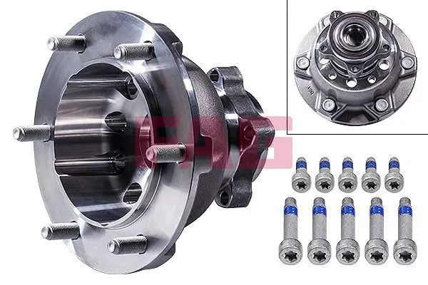 Sada ložisek kol Schaeffler FAG 713 6791 40