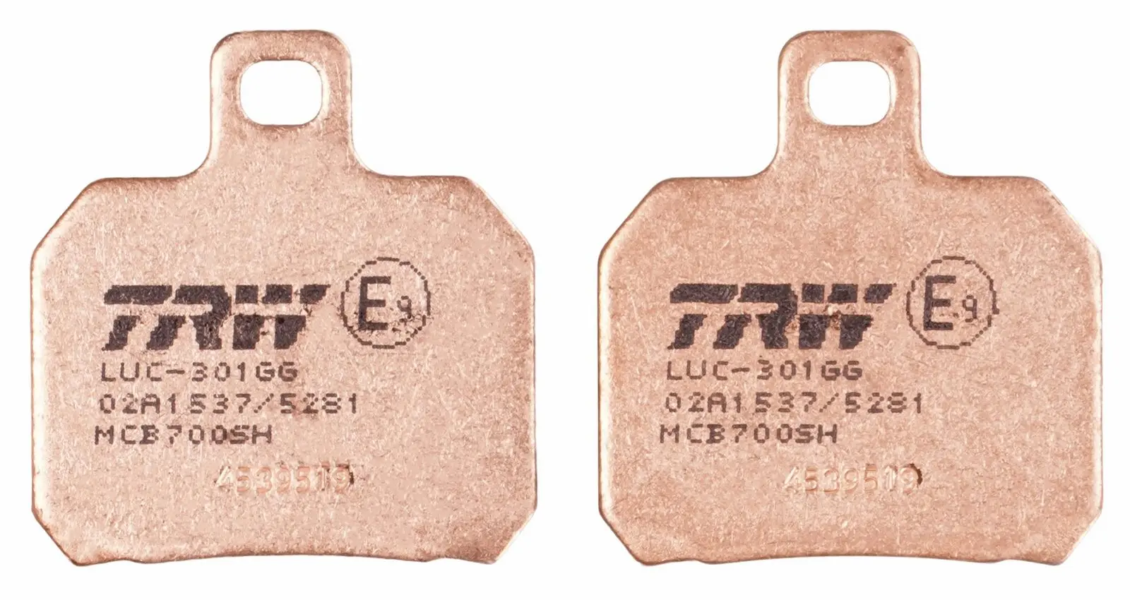 TRW ZF brzdové destičky KH266 sintrované STREET DUCATI HYPERMOTARD 950 19-, 1000/1200 MULTISTRADA, V4 PANIGALE 18-, KTM RC8 1190 09-15, SUPERDUKE 1290