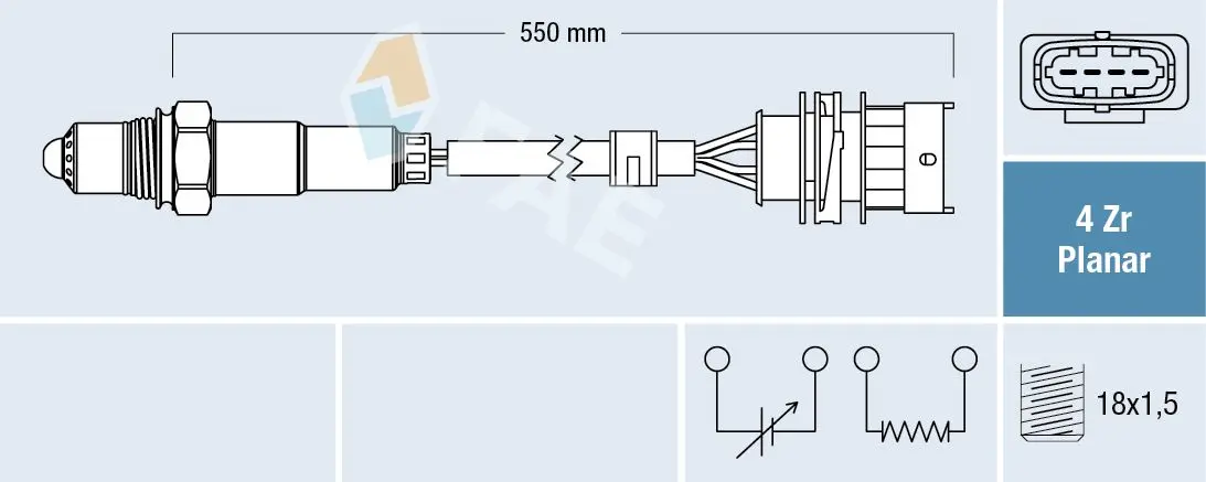 Lambda sonda FAE 77670