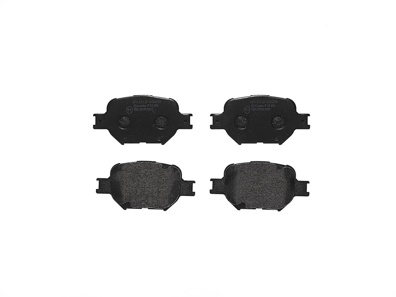 Sada brzdových destiček, kotoučová brzda BREMBO P 83 054