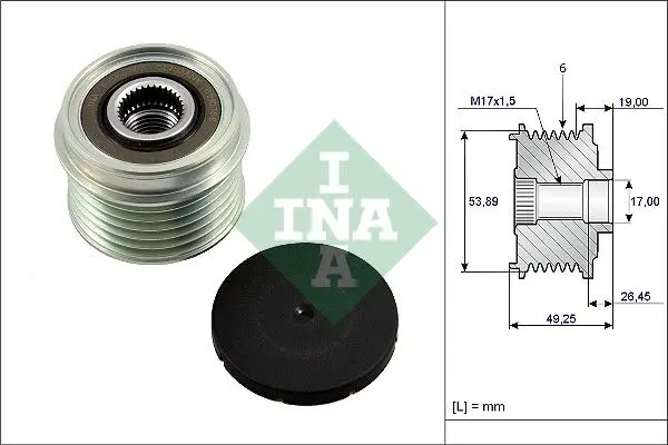 Předstihová spojka Schaeffler INA 535 0233 10