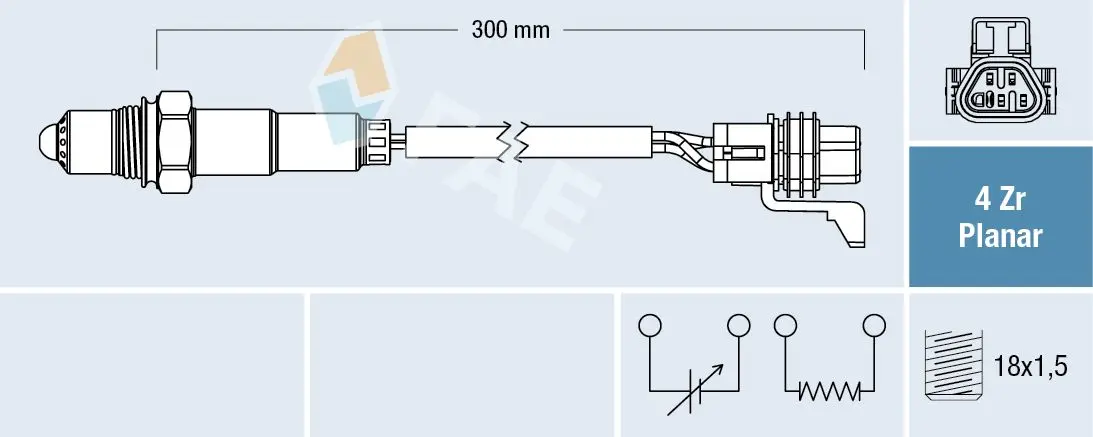 Lambda sonda FAE 77664
