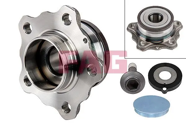 Sada ložisek kol Schaeffler FAG 713 6109 20