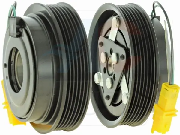 Elektromagnetická spojka, kompresor klimatizace Q-SPARES AC-06SD15