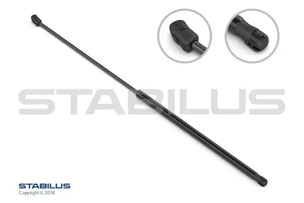 Pneumatická pružina, kapota motoru STABILUS 023812