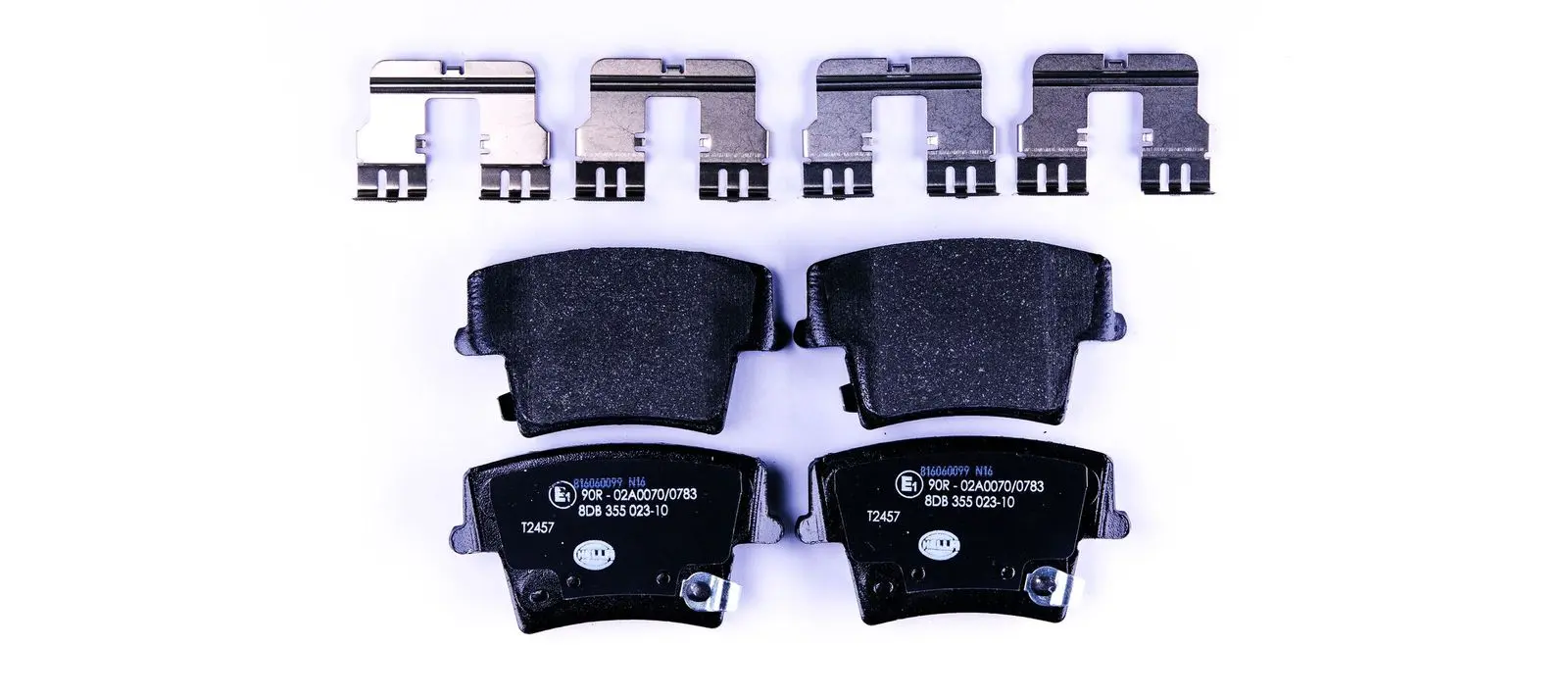 Sada brzdových destiček, kotoučová brzda HELLA PAGID 8DB 355 023-101