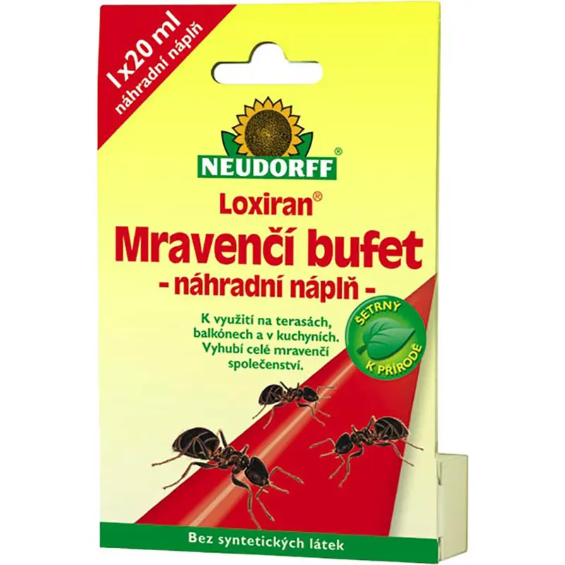 Neudorff Loxiran Mravenčí bufet náhradní náplň 2 x 20 ml
