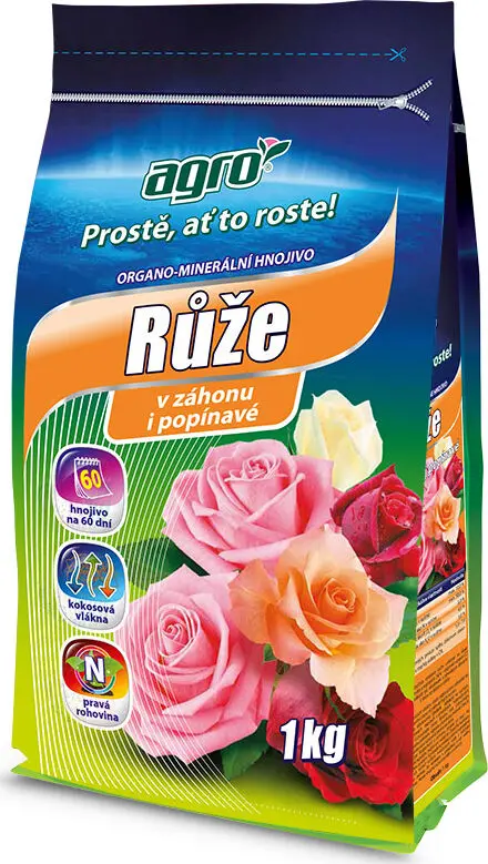 Hnojivo pro růže AGRO 1kg