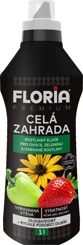 AGRO CS FLORIA PREMIUM Kapalné hnojivo Celá zahrada 1 l