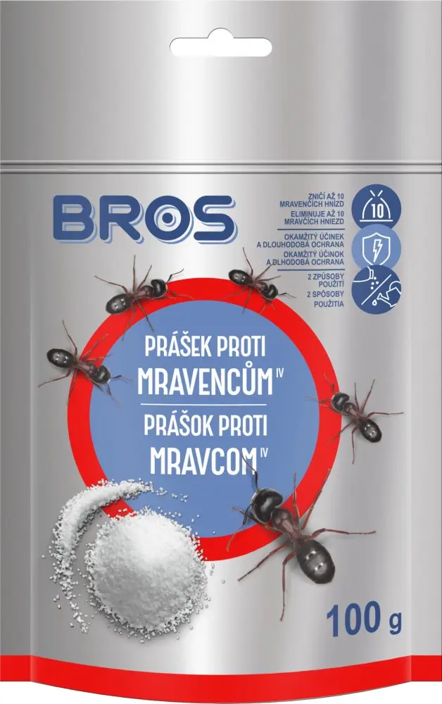 BROS prášek proti mravencům 100g sáček