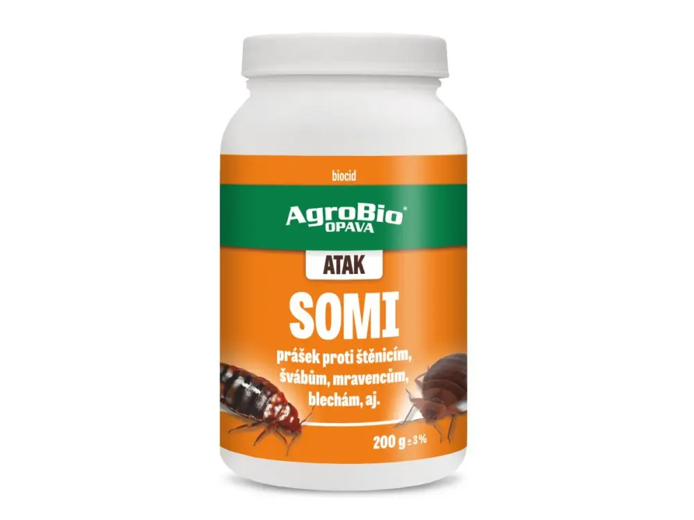 AgroBio Atak- Somi proti štěnicím a švábům 200 g