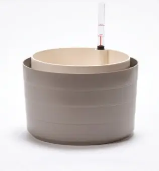 Žardinka samozavlažovací Berberis 30cm Taupe + slonová kost