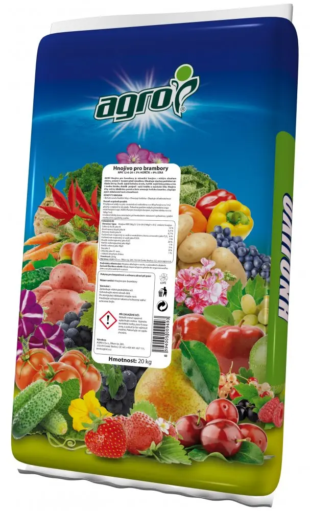 AGRO CS AGRO Hnojivo pro brambory 20 kg