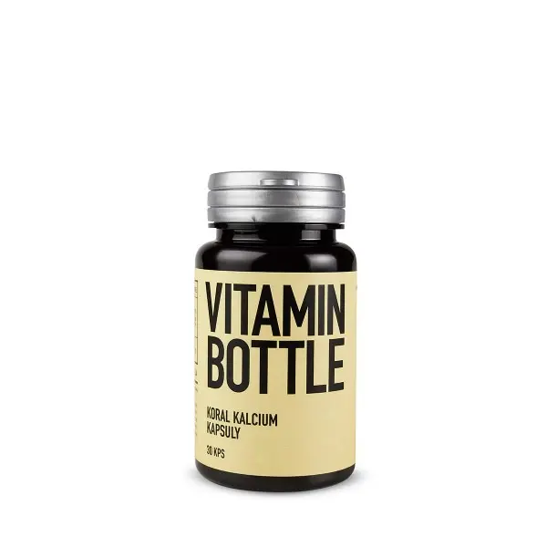 Vitamin-Bottle Koral kalcium 30 kapslí