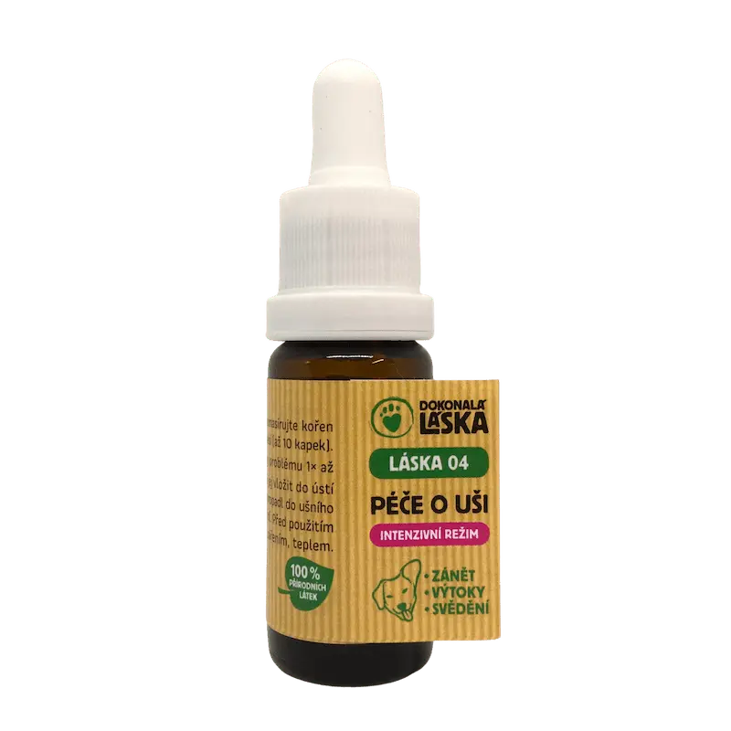 LÁSKA 04 Péče o uši v intenzivním režimu 10ml