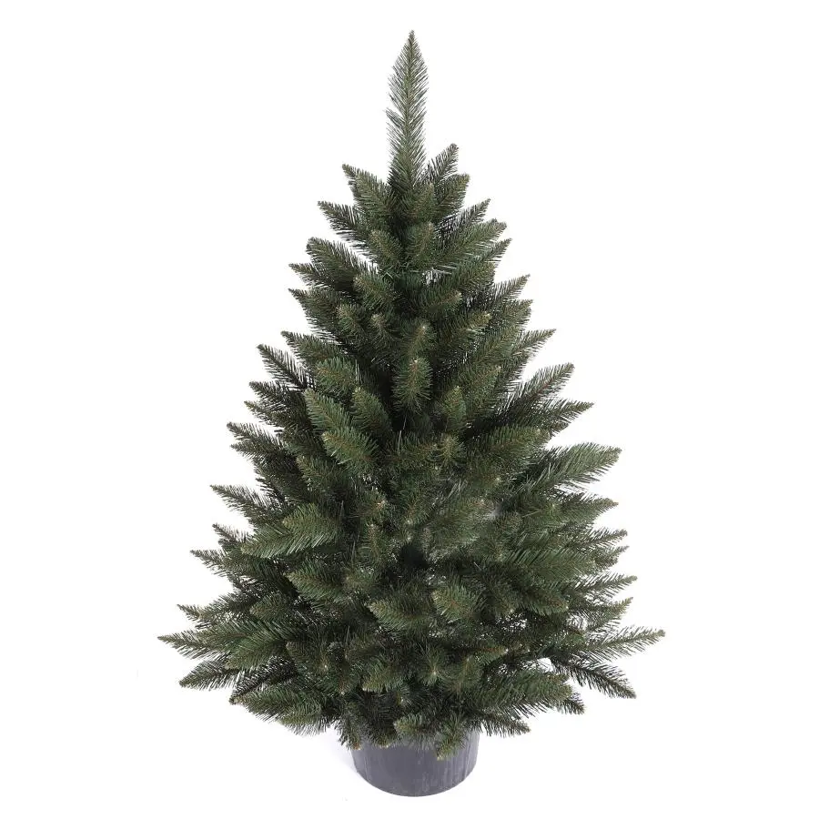 Vánoční umělý stromek smrk v květináči - 110 cm