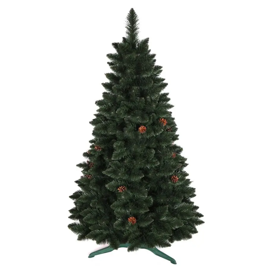 Vianočný hustý stromček borovica so šiškami - 180 cm
