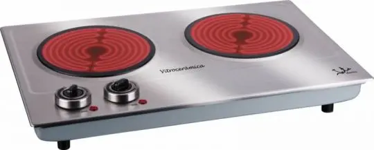 Sklokeramický vařič - dvouplotýnkový - Jata JT-V532