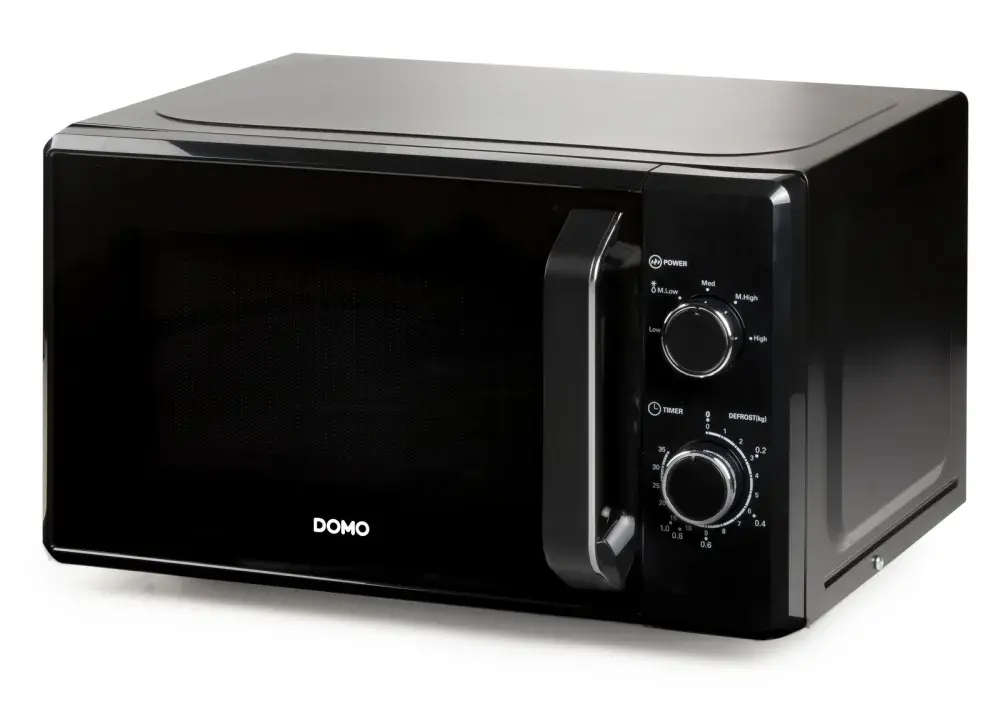 Mikrovlnná trouba - černá - 20 L - 800 W - DOMO DO2520