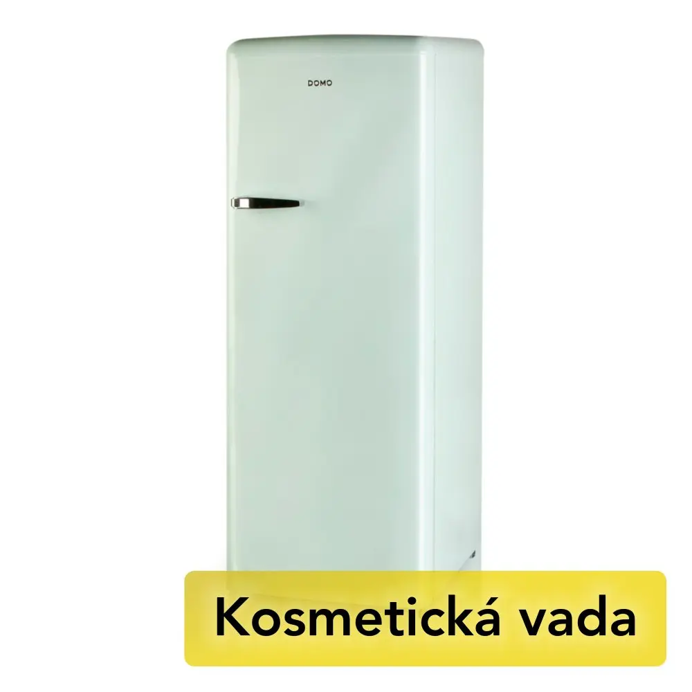 Retro lednice s mrazákem uvnitř - Outlet - DOMO DO91701R/B