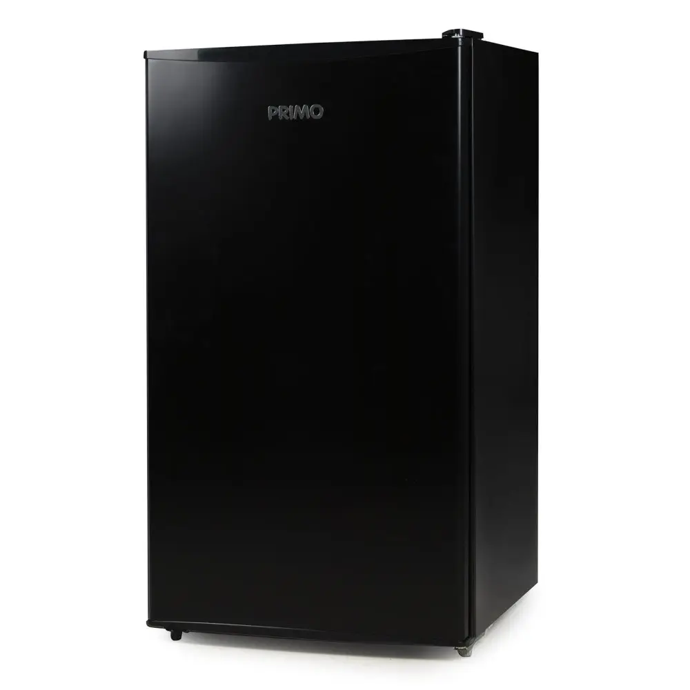 Lednice s mrazákem uvnitř - černá - E - PRIMO PR145FR