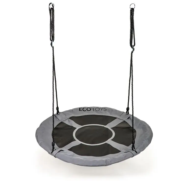 Zahradní houpačka Čapí hnízdo 100 cm ECOTOYS šedá