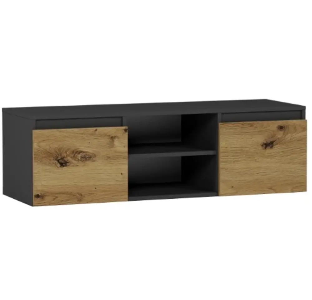 Moderní bezúchytkový TV stolek MODERN 120 cm - různá barevná provedení antracit mix artisan