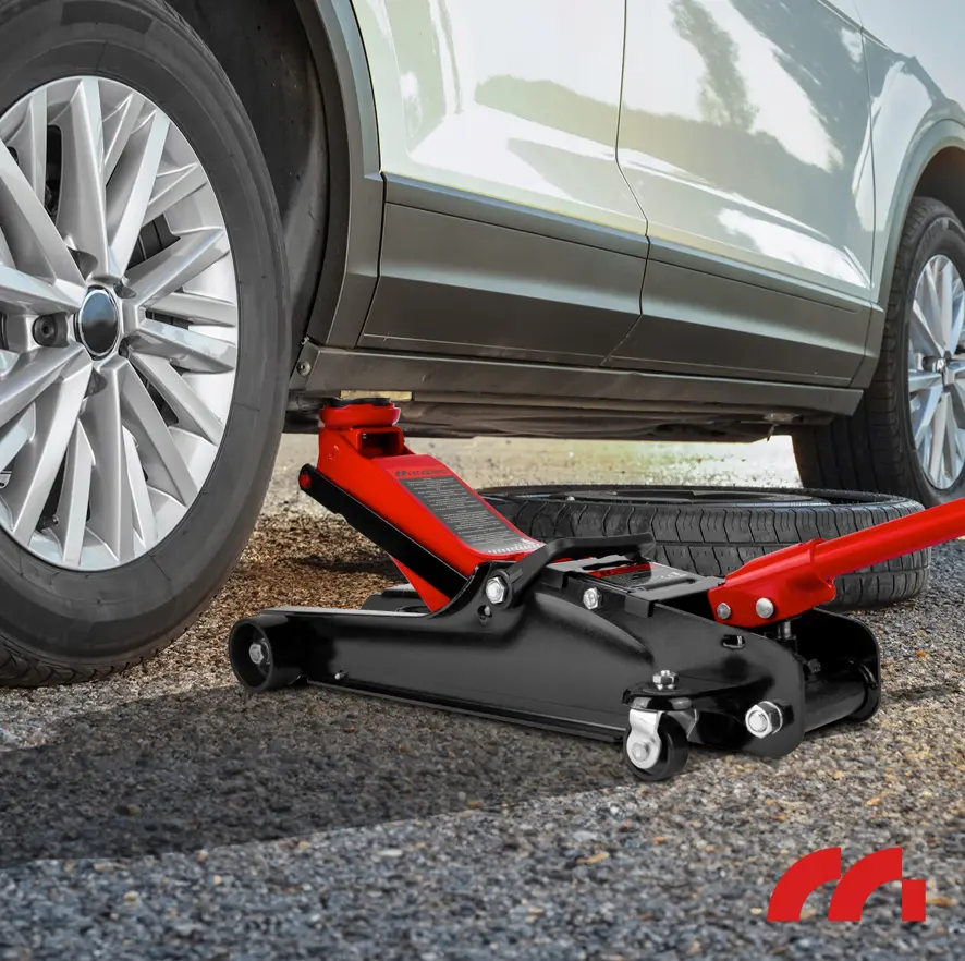 Hydraulický nízkoprofilový pojízdný zvedák 2,5 t MalTec MasterJack2500 – 85–385 mm