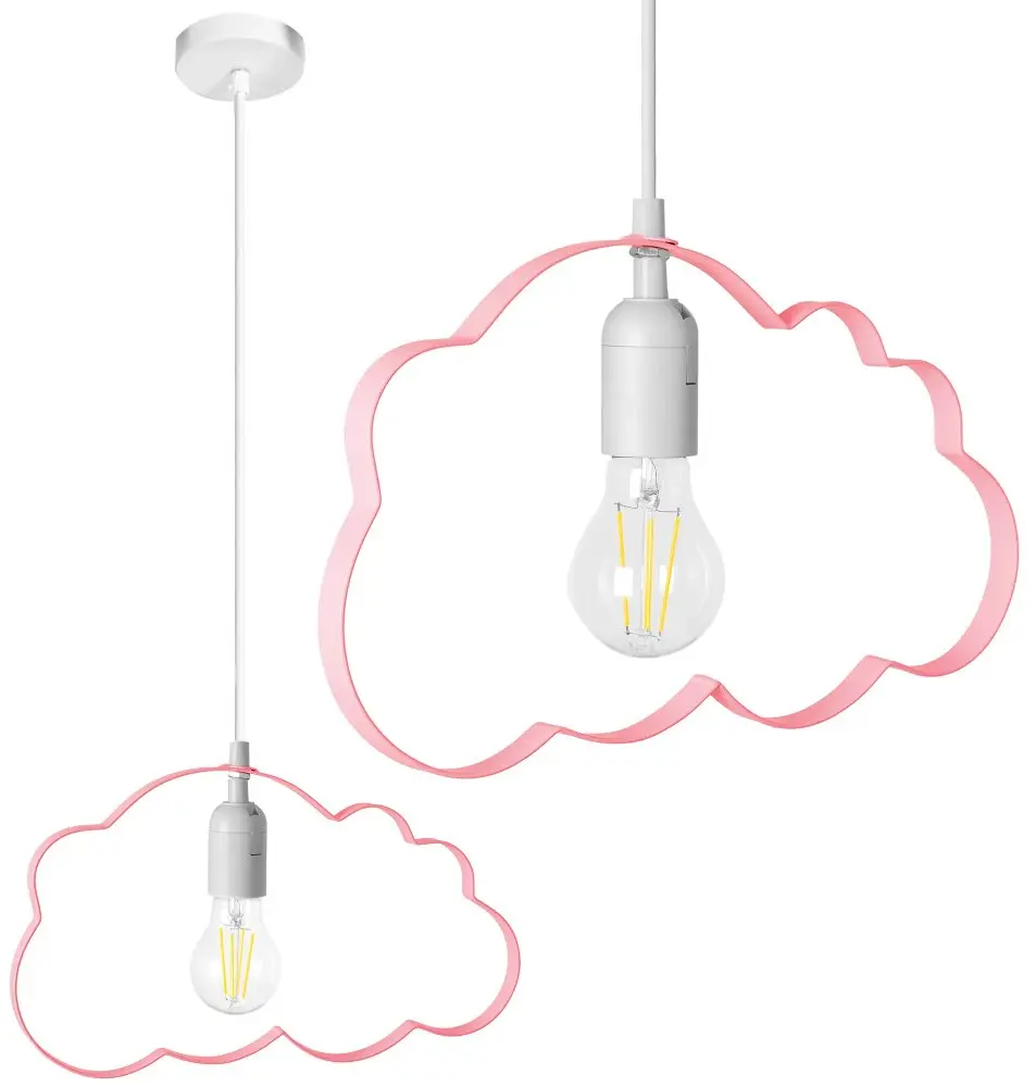 Moderní dětské stropní svítidlo - cloud