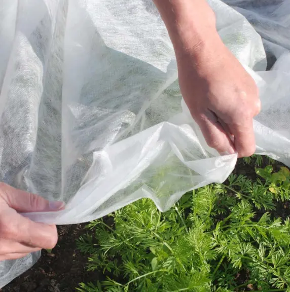 Bílá agrotextilie 1,6 x 5 m - ochranná netkaná textilie pro rostliny