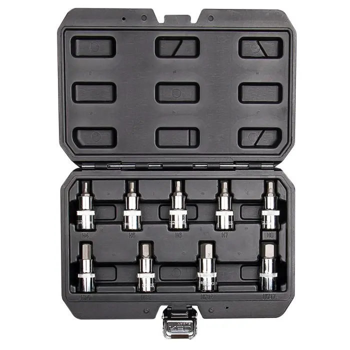 Sada 1/2" šestihranných bitů 55 mm 9 ks 08-705 NEO