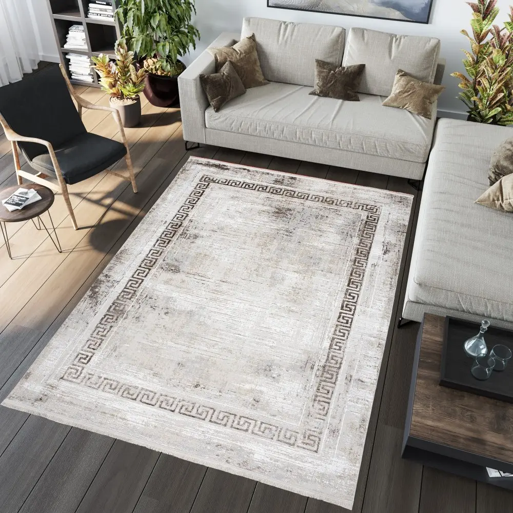 Designový vintage koberec s geometrickým vzorem Šířka: