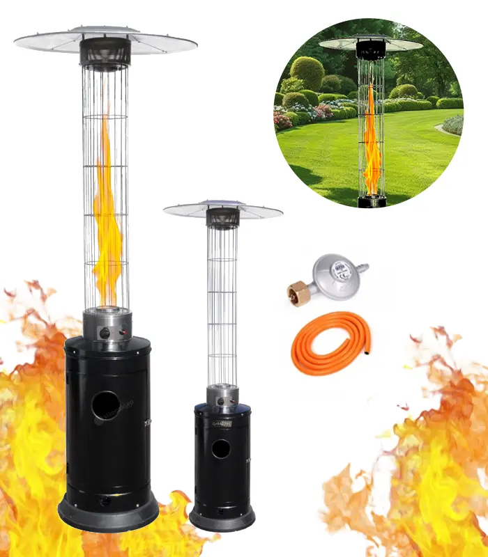 Plynový terasový ohřívač, sálavý - 5000-12500 W