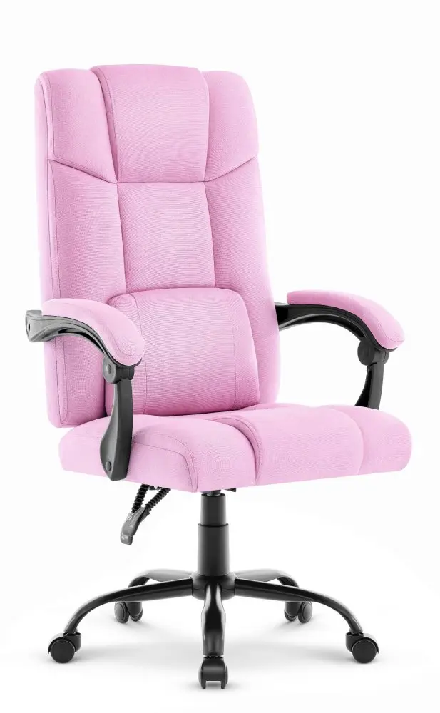 Ergonomické kancelářské křeslo CABRO C505 do 150 kg růžová
