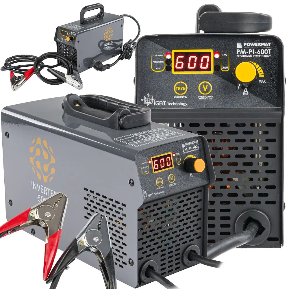 Invertorová nabíječka PM-PI-600T - 12 V / 24 V