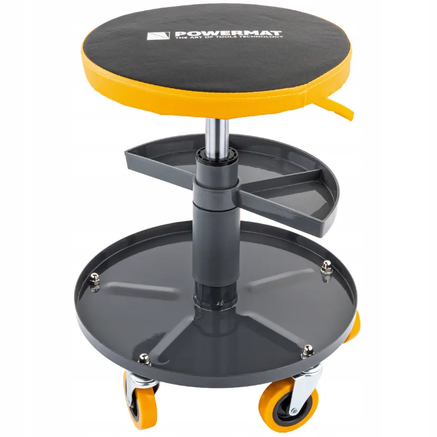 Teleskopické dílenské sedátko POWERMAT PM-SWA-150T