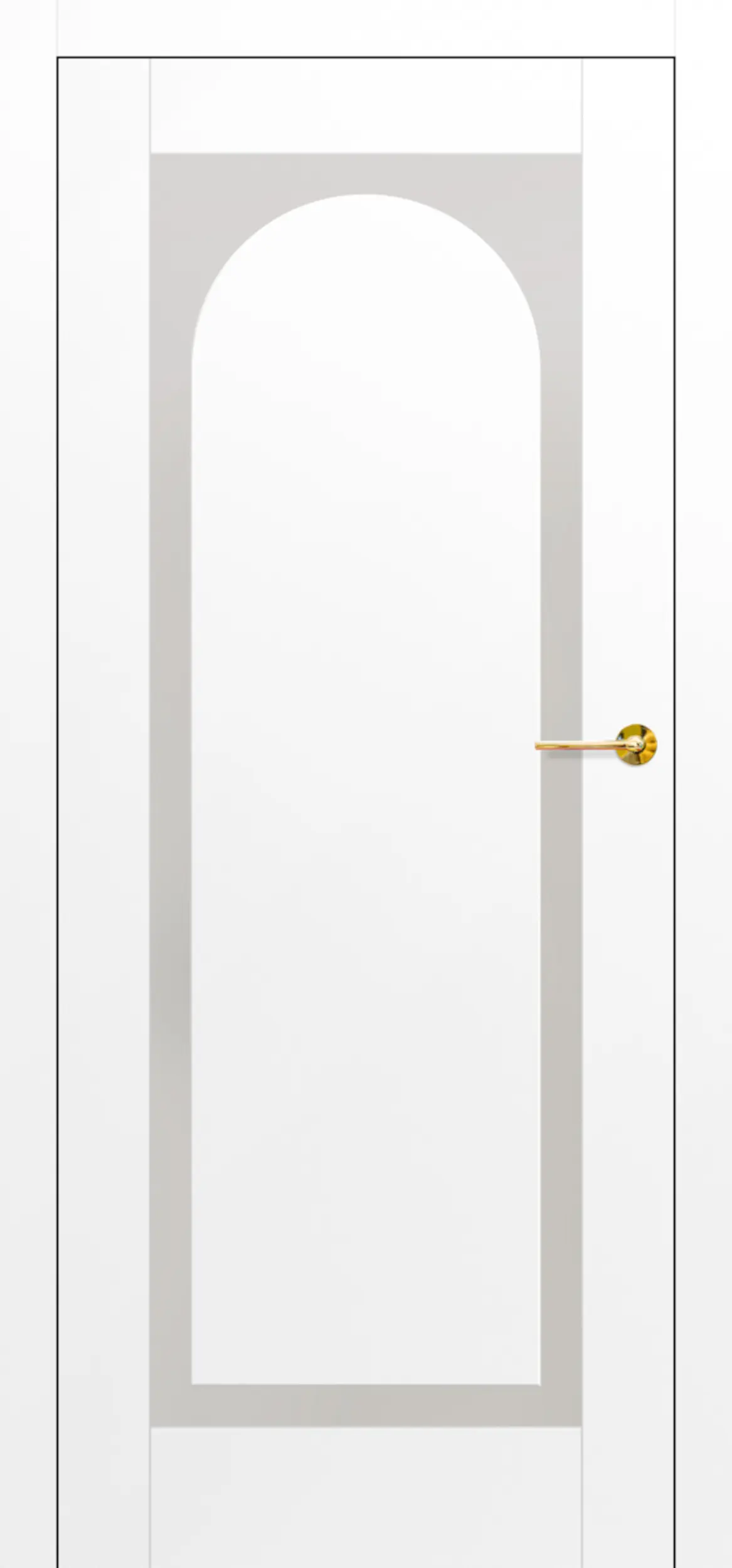 Bílé interiérové dveře Jasmin 6 (UV Lak) - Výška 210 cm