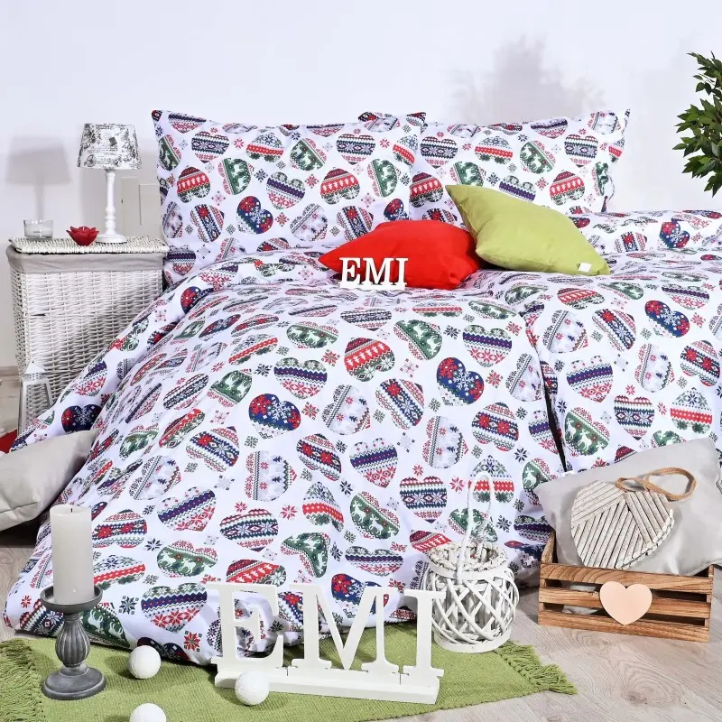 Vánoční povlečení bavlněné Cold EMI,