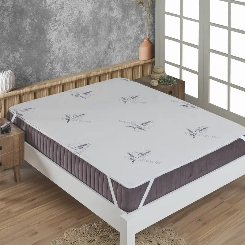 Nepromokavá plachta s elastickým obvodem Lavender EMI, Dětská plachta