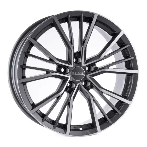 MAK UNION 8.5X19 5X112 ET39/66.45 šedá/leštěná
