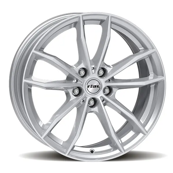 RIAL X12X 8.5X19 5X112 ET26/66.5 stříbrná