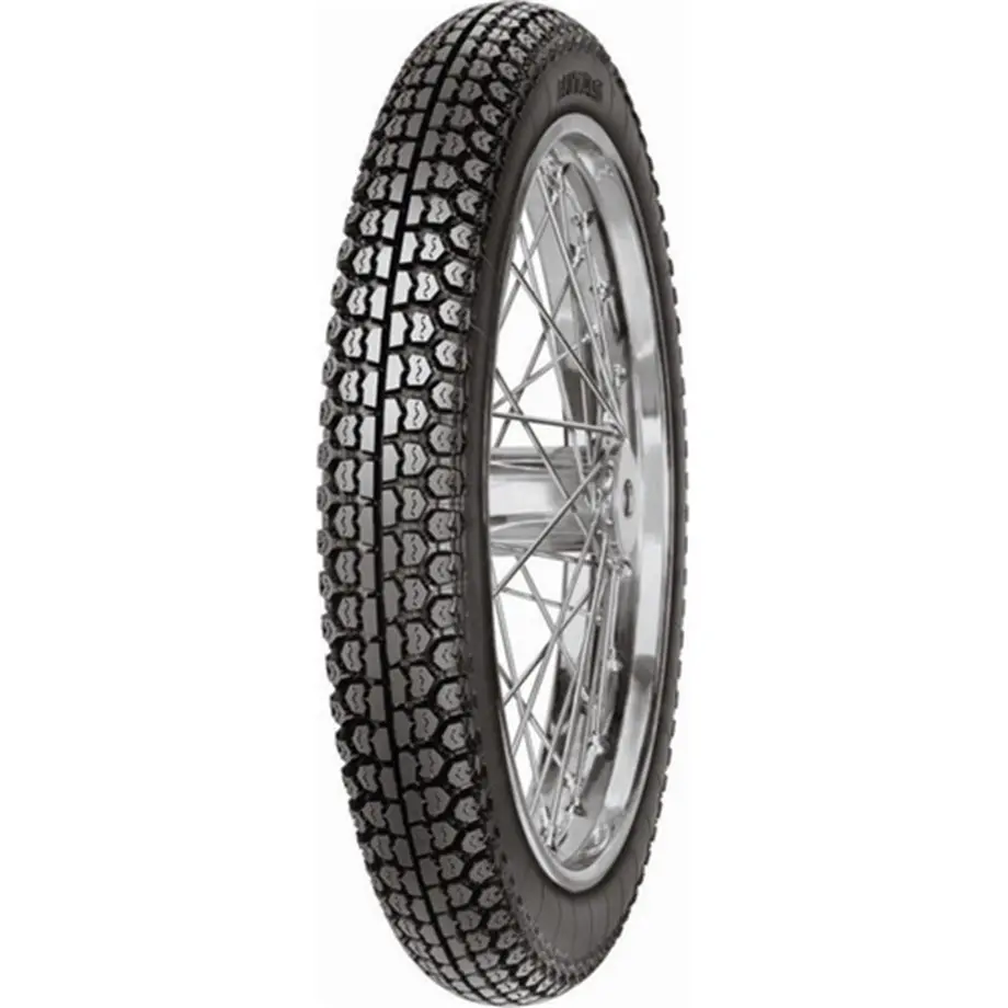 MITAS 2.75-18 H-03 48P TT (OLDTIMER-CLASSIC) DO 150 KM/H PŘEDNÍ/ZADNÍ DOT 2026 (460005) (náhradní:70000015) (Moto pneu MITAS H-03 2.75-18)