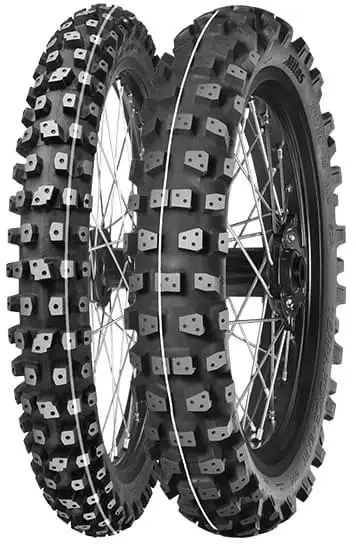 MITAS 110/100-18 TERRA FORCE-EX HT ICE 64M (BÍLÝ PROUŽEK) TT ZADNÍ DOT 2023 (náhradní:70000289,70000302) ( )