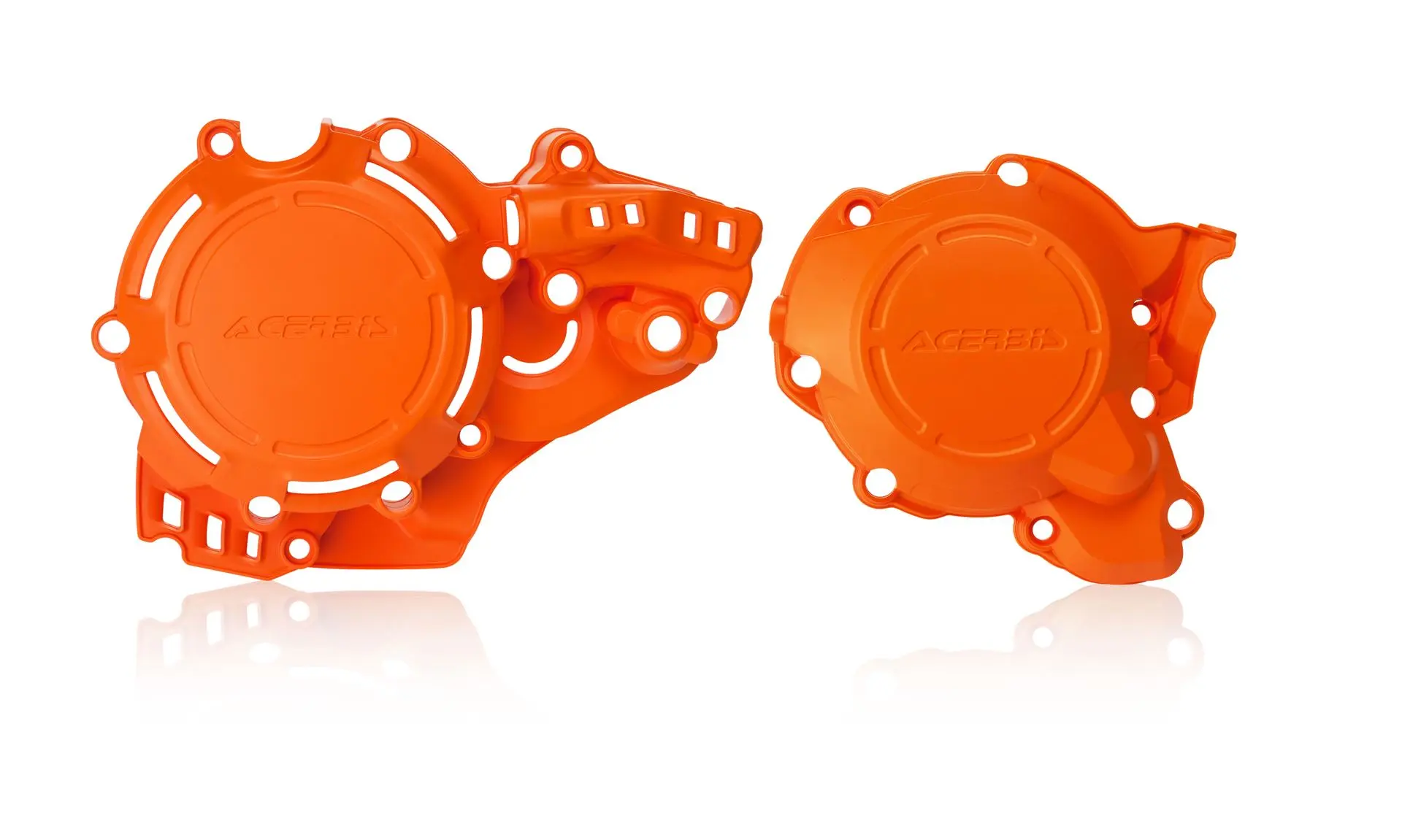 ACERBIS kryty motoru (kryt spojky a alternátoru) X-POWER KTM EXC 250 / 300 17-19, SX 250 17-18, HUSQVARNA TE 250 / 300 17-19, TC 250 17-18 barva