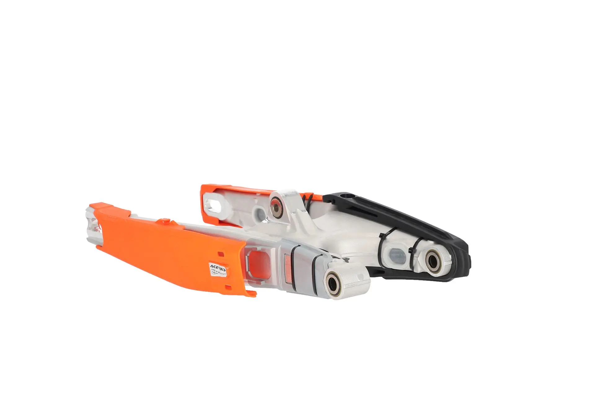 ACERBIS kryt kyvné vidlice TEKEMAGNET KTM EXC / EXC-F / EXCF '12-'23 (PDS) barva oranžová (ACERBIS kryt kyvné vidlice TEKEMAGNET KTM EXC / EXC-F /)