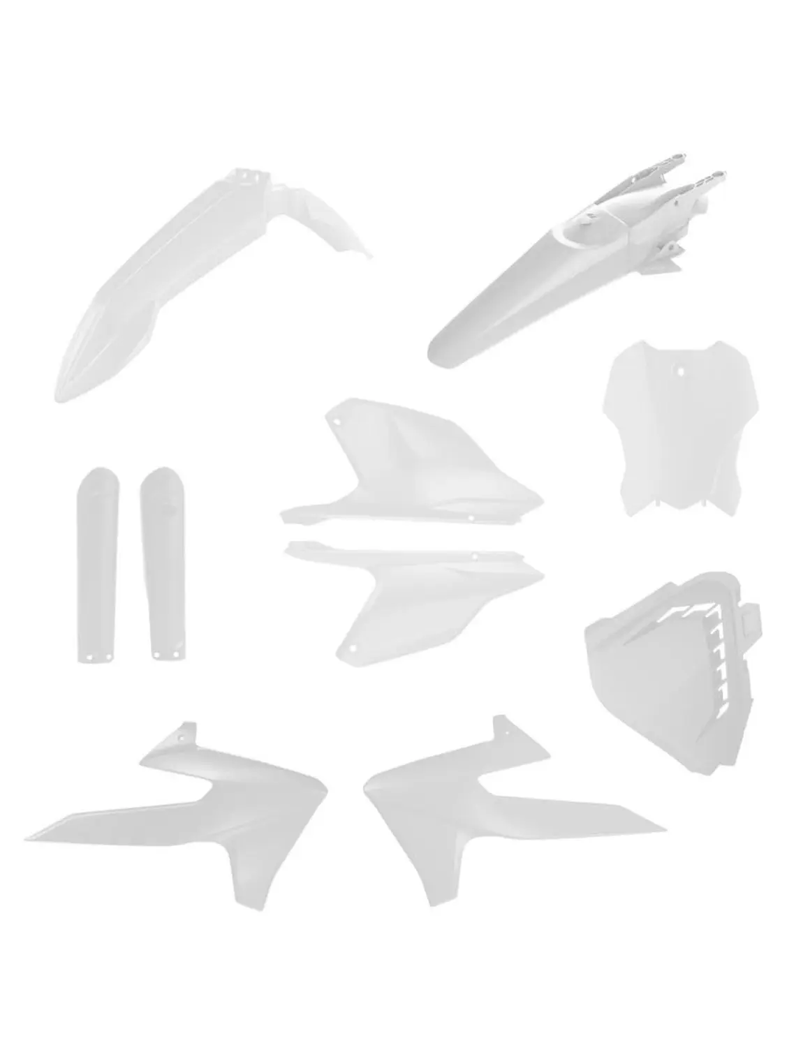 ACERBIS kompletní sada plastů TRIUMPH TF 250 X 24-26, TF 450 X / RC 25-26 barva bílá (ACERBIS kompletní sada plastů TRIUMPH TF 250 X 24-26, TF 450 X)