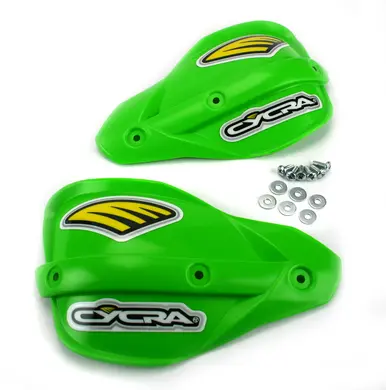 CYCRA náhradní plastové kryty páček PROBEND ENDURO barva zelená (šrouby v sadě) (CYCRA náhradní plastové kryty páček PROBEND ENDURO barva zelená)